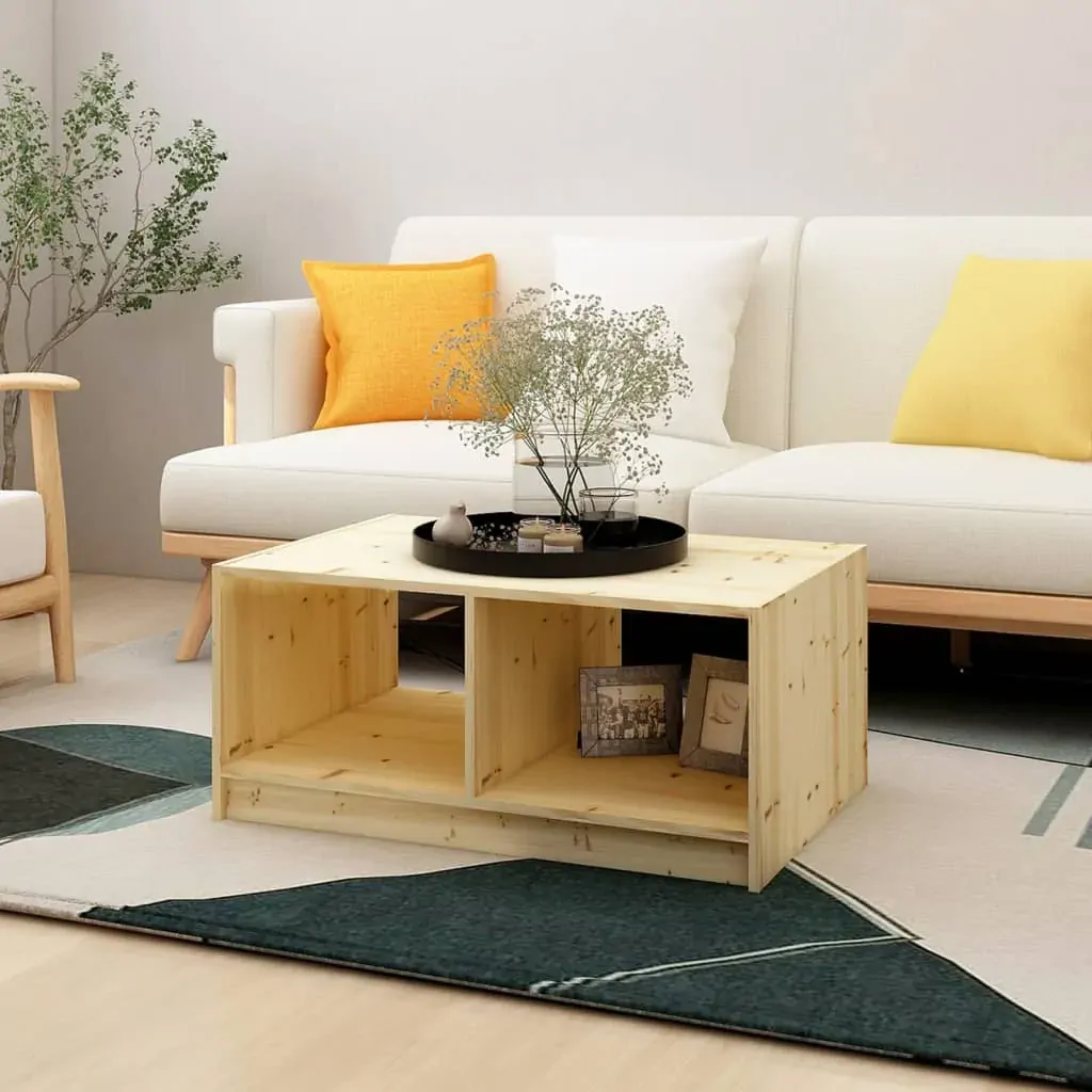Coffee Table 75x50x33.5 cm Solid Firwood Coffee Table 75x50x33.5 cm Solid Firwood
