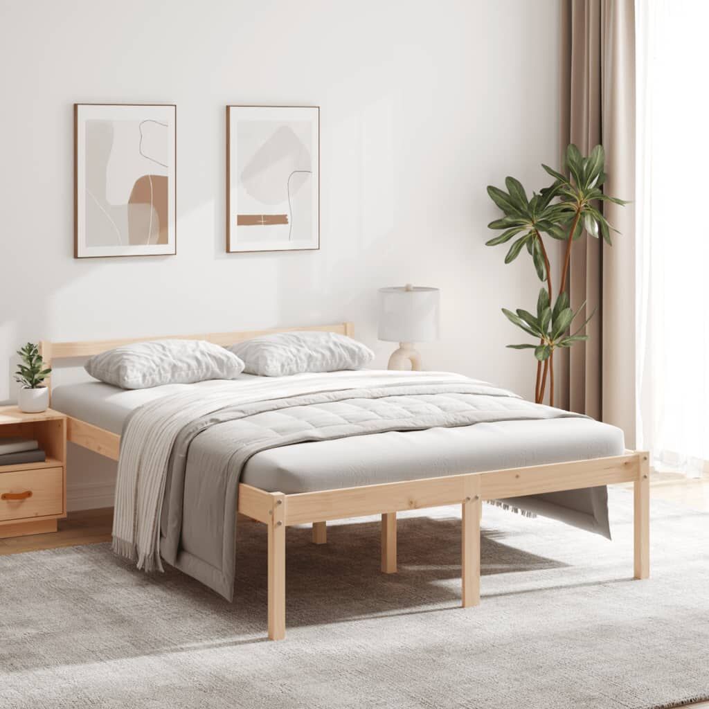 Senior Bed without Mattress 135x190 cm Senior Bed without Mattress 135x190 cm