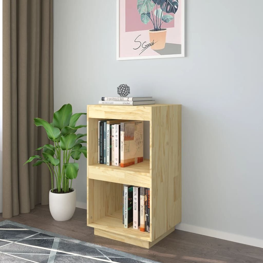 Book Cabinet 40x35x71 cm Solid Pinewood Book Cabinet 40x35x71 cm Solid Pinewood