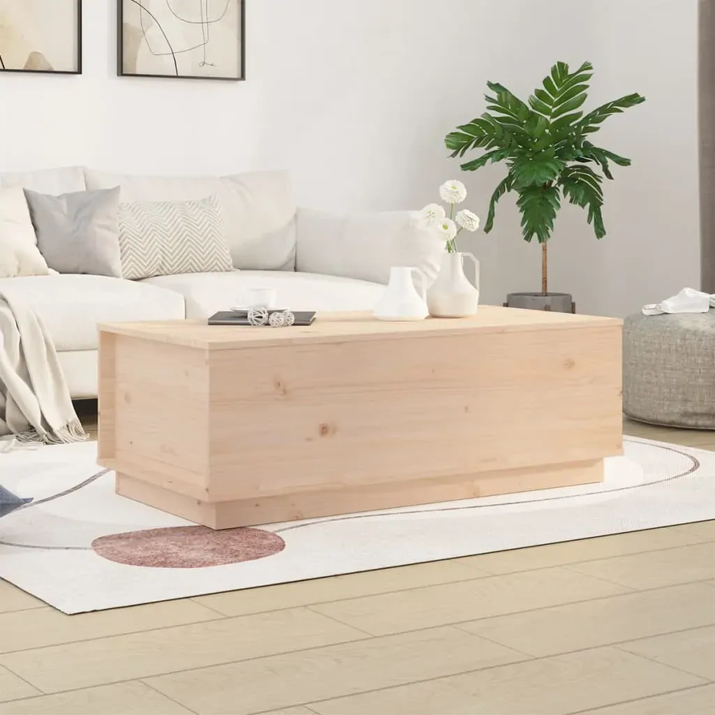 Coffee Table 100x50x35 cm Solid Wood Pine Coffee Table 100x50x35 cm Solid Wood Pine