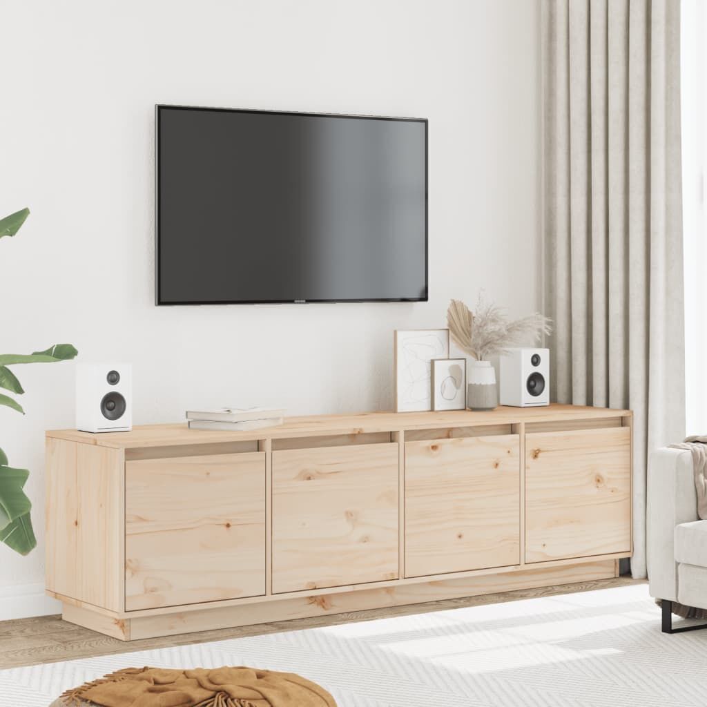 TV Cabinet 156x37x45 cm Solid Wood Pine TV Cabinet 156x37x45 cm Solid Wood Pine