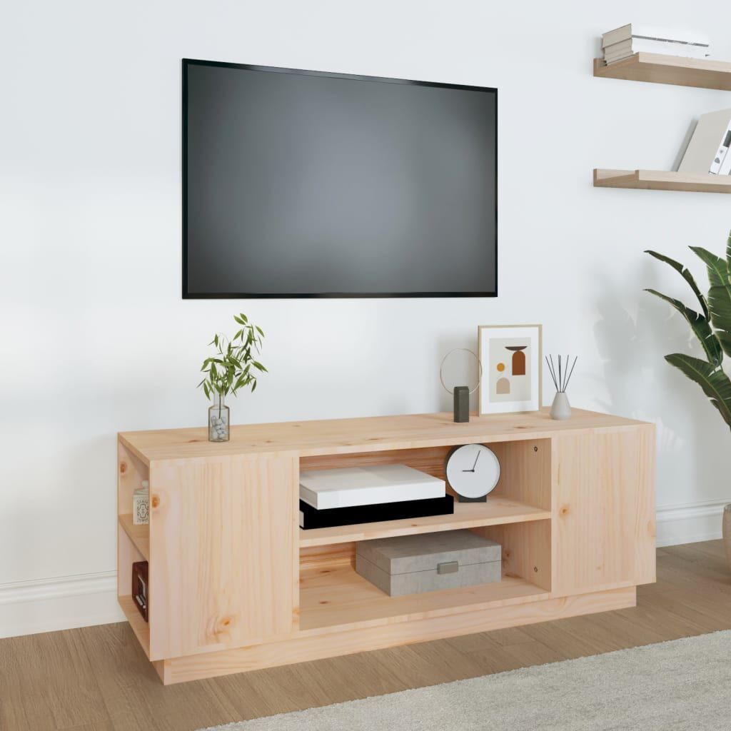 TV Cabinet 110x35x40.5 cm Solid Wood Pine TV Cabinet 110x35x40.5 cm Solid Wood Pine