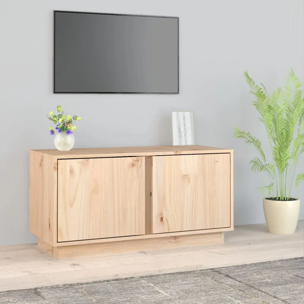 TV Cabinet 80x35x40.5 cm Solid Wood Pine TV Cabinet 80x35x40.5 cm Solid Wood Pine