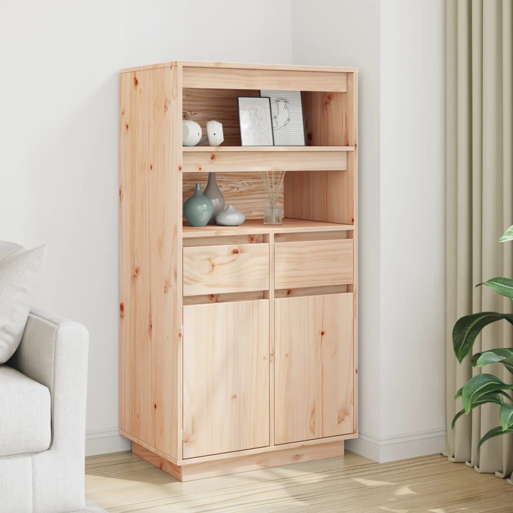 Highboard 60x40x116.5 cm Solid Wood Pine Highboard 60x40x116.5 cm Solid Wood Pine