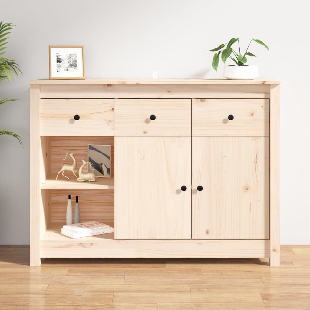 Sideboard 100x35x74 cm Solid Wood Pine Sideboard 100x35x74 cm Solid Wood Pine