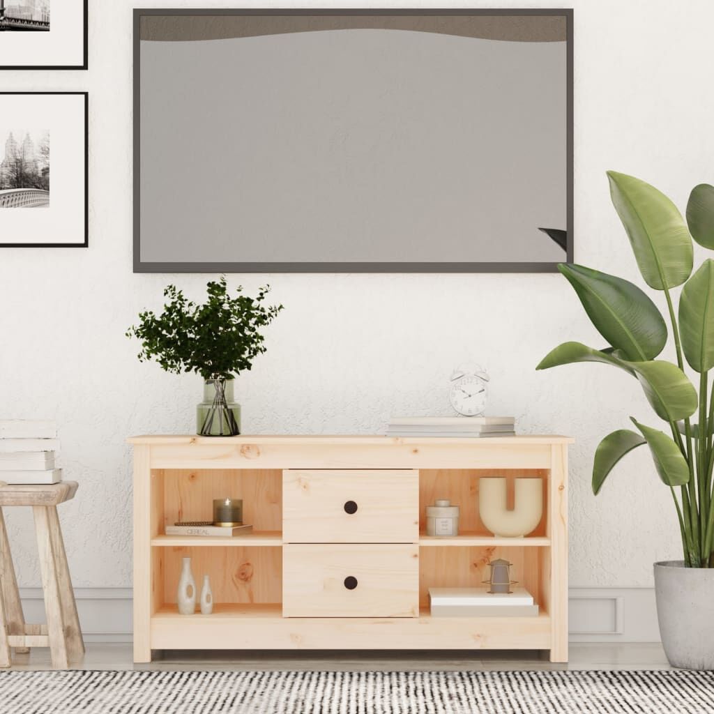 TV Cabinet 103x36.5x52 cm Solid Wood Pine TV Cabinet 103x36.5x52 cm Solid Wood Pine