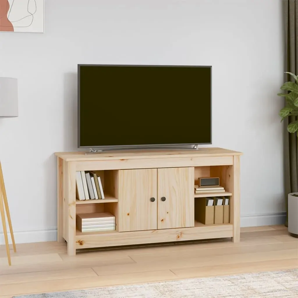 TV Cabinet 103x36.5x52 cm Solid Wood Pine TV Cabinet 103x36.5x52 cm Solid Wood Pine