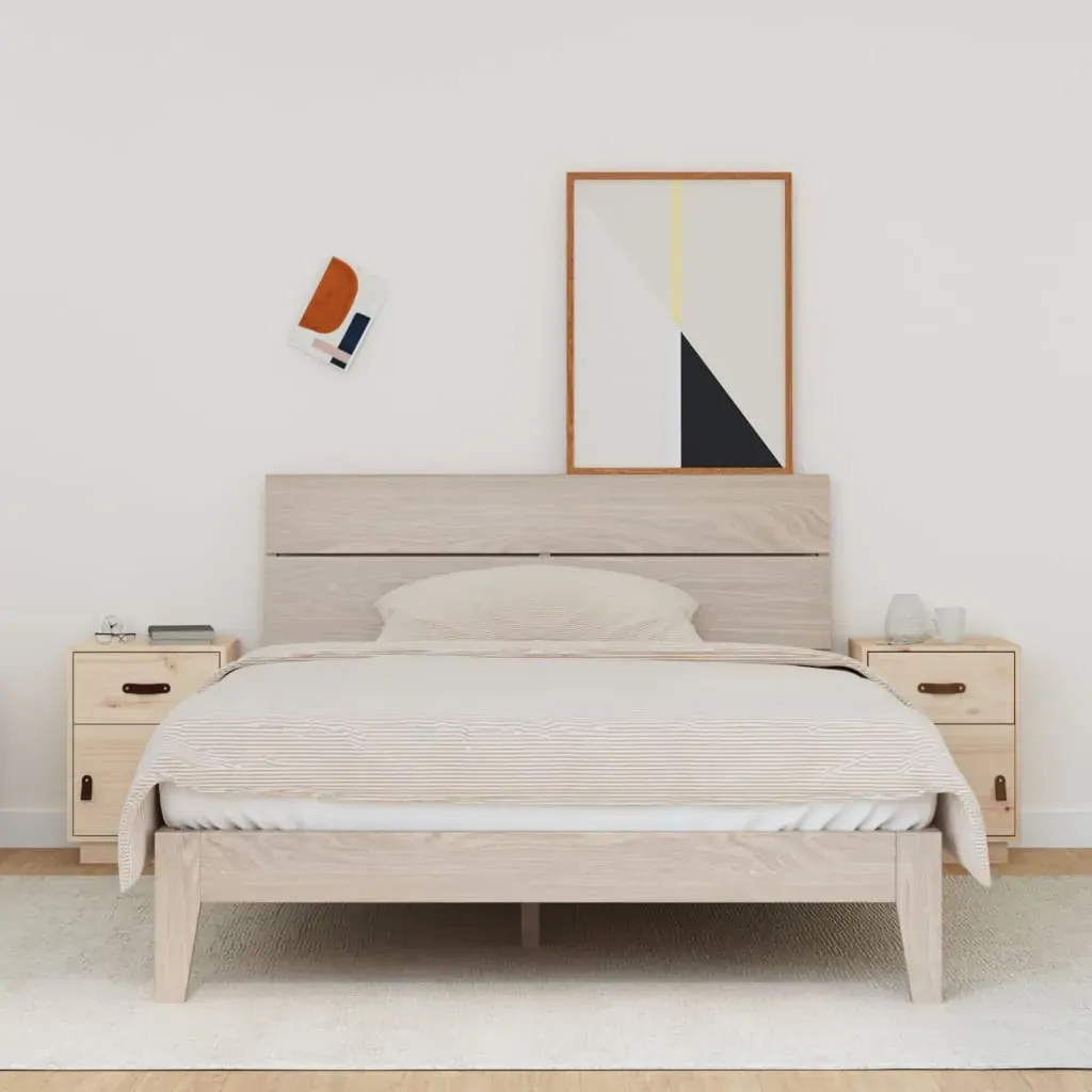 Bedside Cabinets 2 pcs 40x34x55 cm Solid Wood Pine Bedside Cabinets 2 pcs 40x34x55 cm Solid Wood Pine