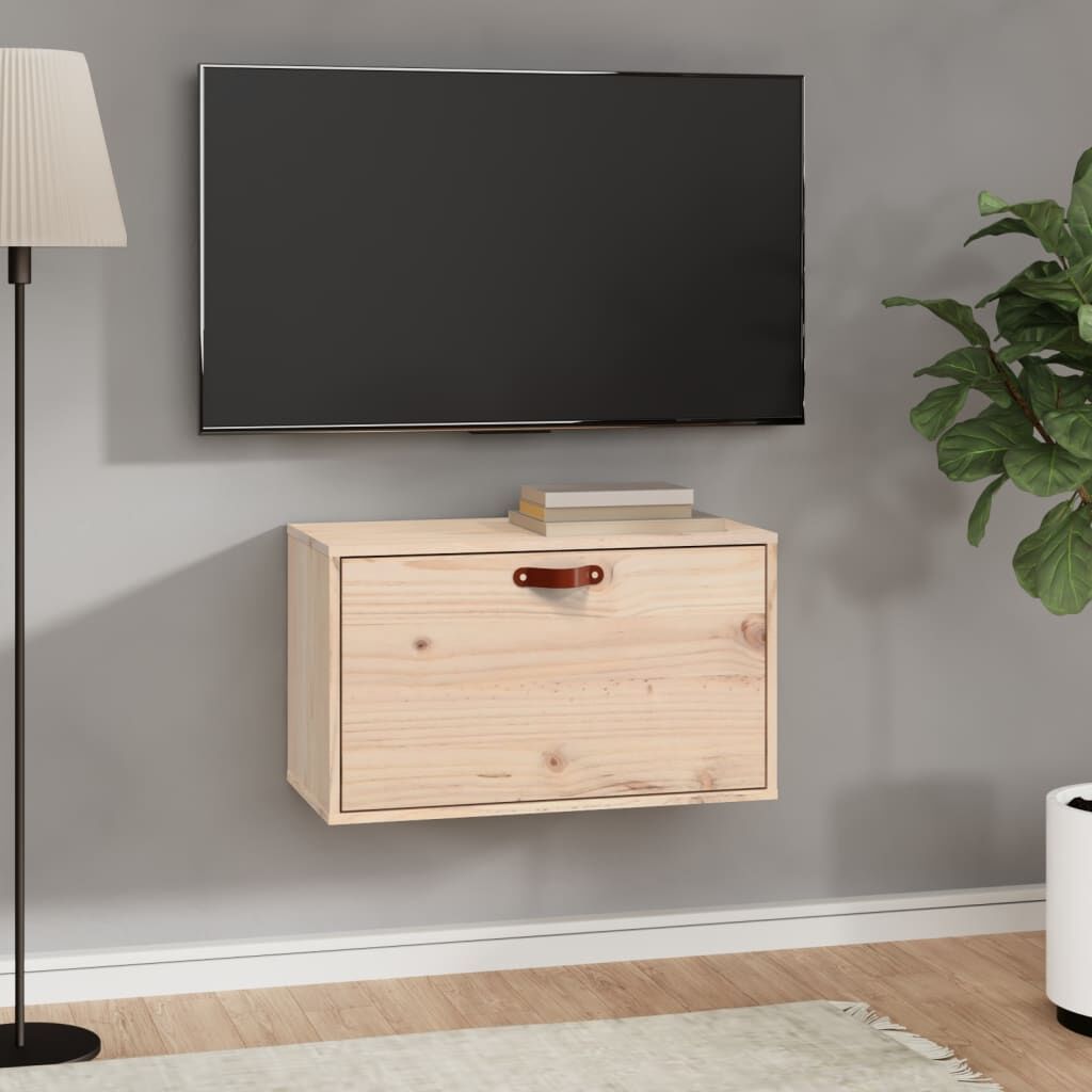 Wall Cabinet 60x30x35 cm Solid Wood Pine Wall Cabinet 60x30x35 cm Solid Wood Pine