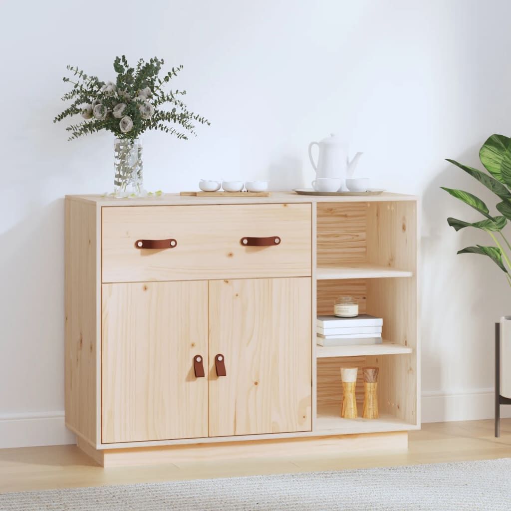 Sideboard 98.5x40x75 cm Solid Wood Pine Sideboard 98.5x40x75 cm Solid Wood Pine