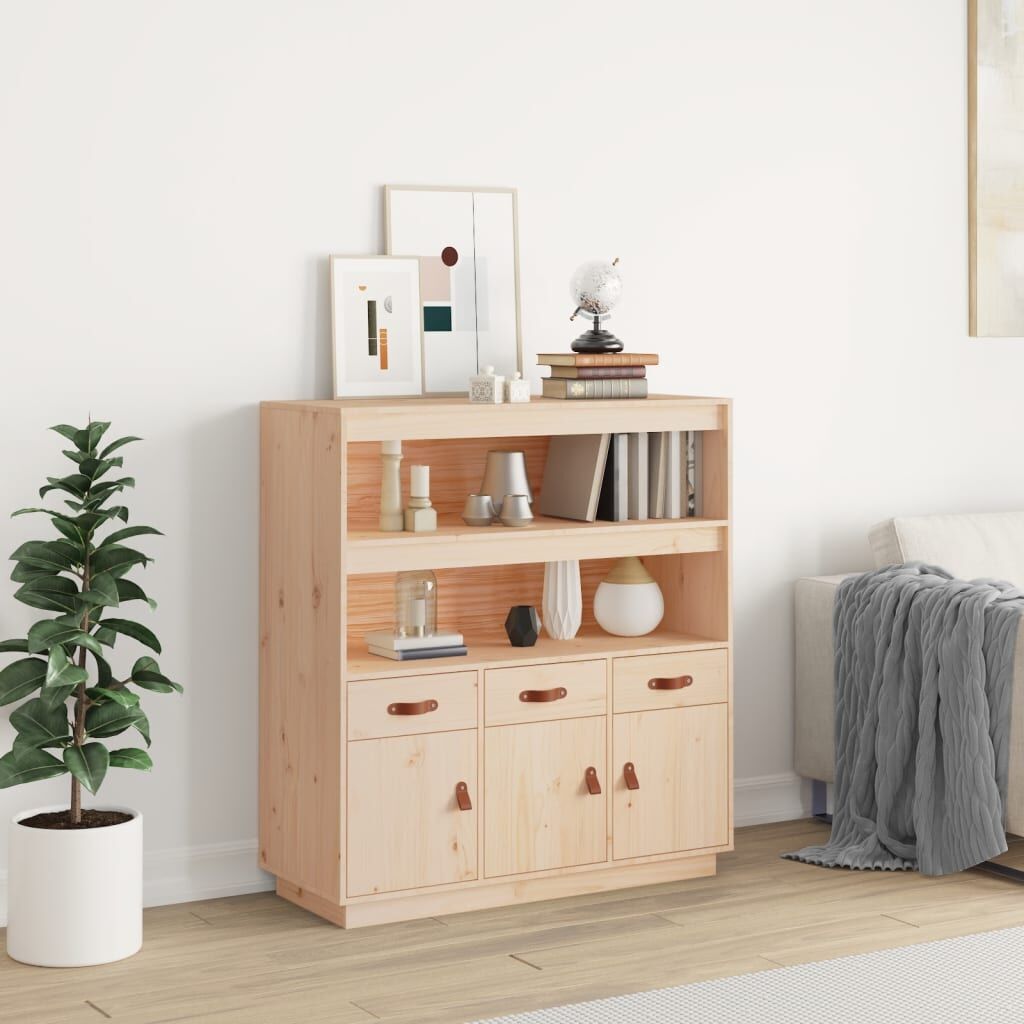 Highboard 100x40x108.5 cm Solid Wood Pine Highboard 100x40x108.5 cm Solid Wood Pine