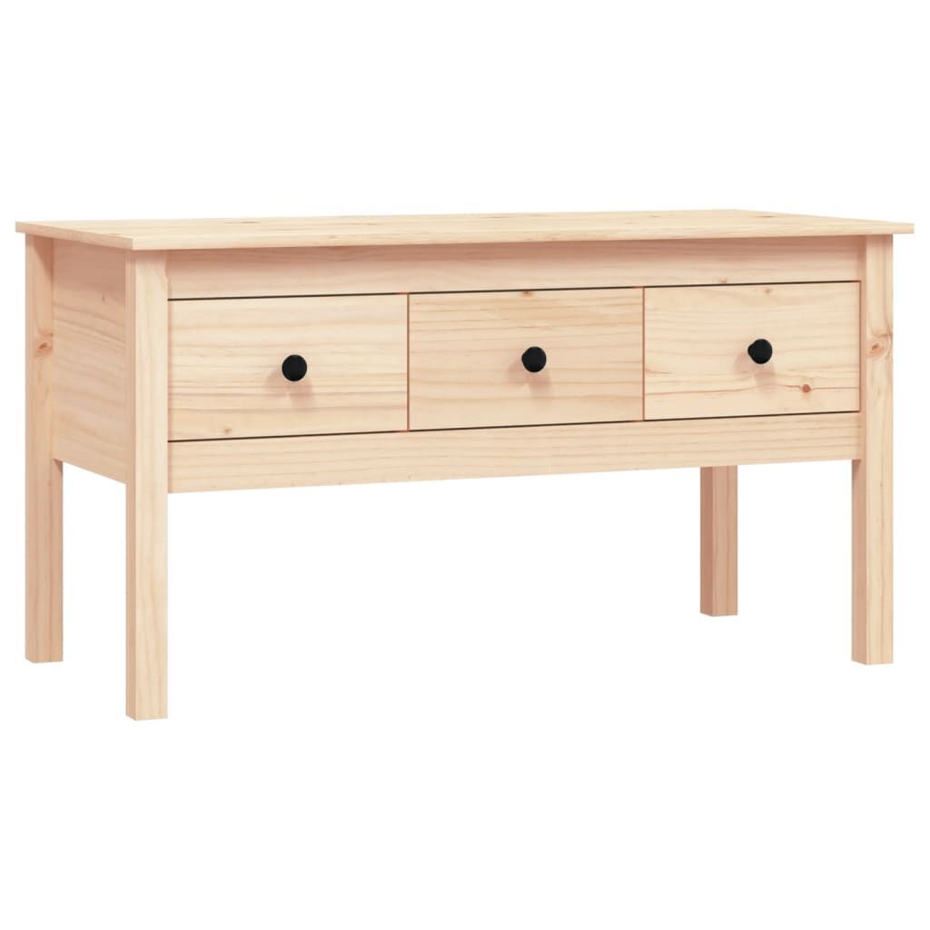 Coffee Table 102x49x55 cm Solid Wood Pine Coffee Table 102x49x55 cm Solid Wood Pine