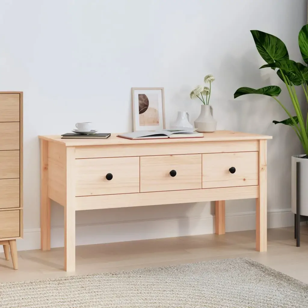 Coffee Table 102x49x55 cm Solid Wood Pine Coffee Table 102x49x55 cm Solid Wood Pine