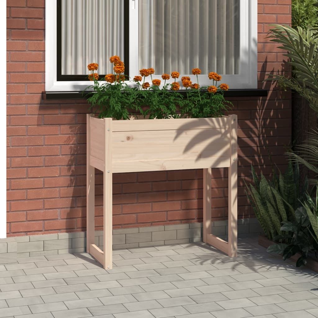 Planter 78x40x81 cm Solid Wood Pine Planter 78x40x81 cm Solid Wood Pine