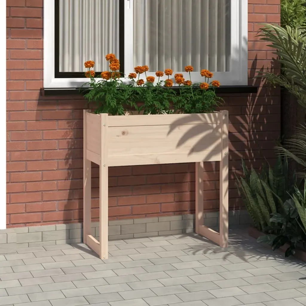 Planter 78x40x81 cm Solid Wood Pine Planter 78x40x81 cm Solid Wood Pine