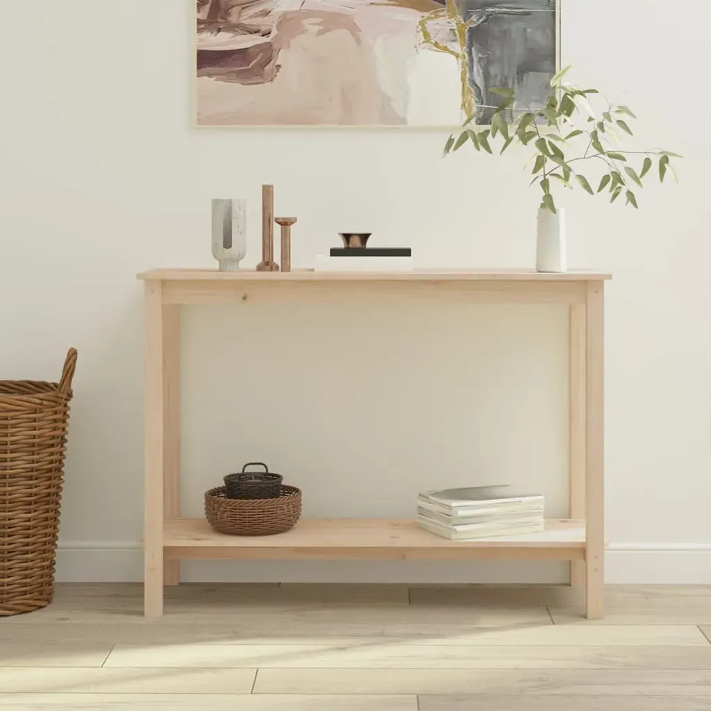 Console Table 110x40x80 cm Solid Wood Pine Console Table 110x40x80 cm Solid Wood Pine
