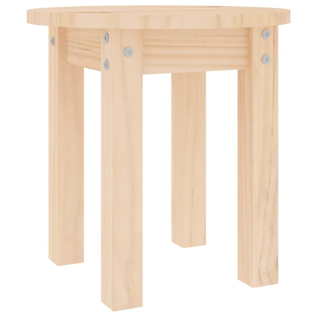Coffee Table Ø 35x35 cm Solid Wood Pine Coffee Table Ø 35x35 cm Solid Wood Pine