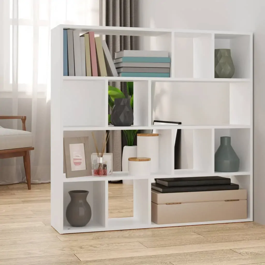 Book Cabinet/Room Divider White 105x24x102 cm Book Cabinet/Room Divider White 105x24x102 cm