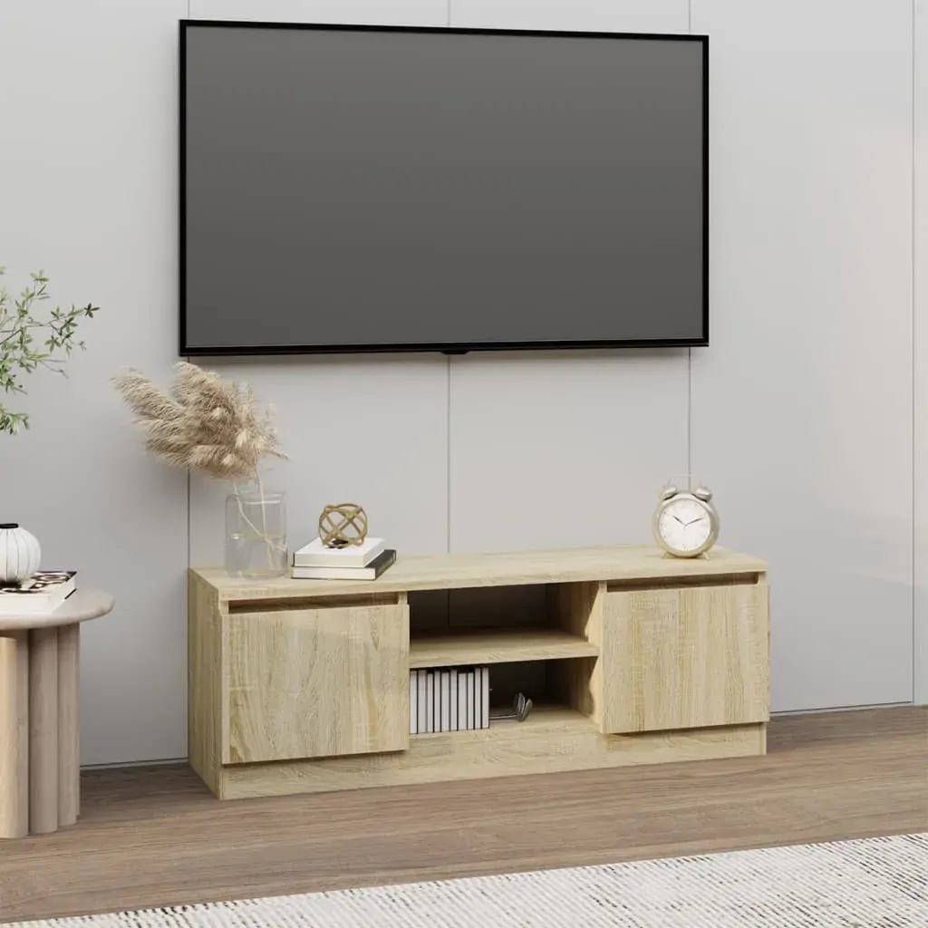 TV Cabinet with Door Sonoma Oak 102x30x36 cm TV Cabinet with Door Sonoma Oak 102x30x36 cm