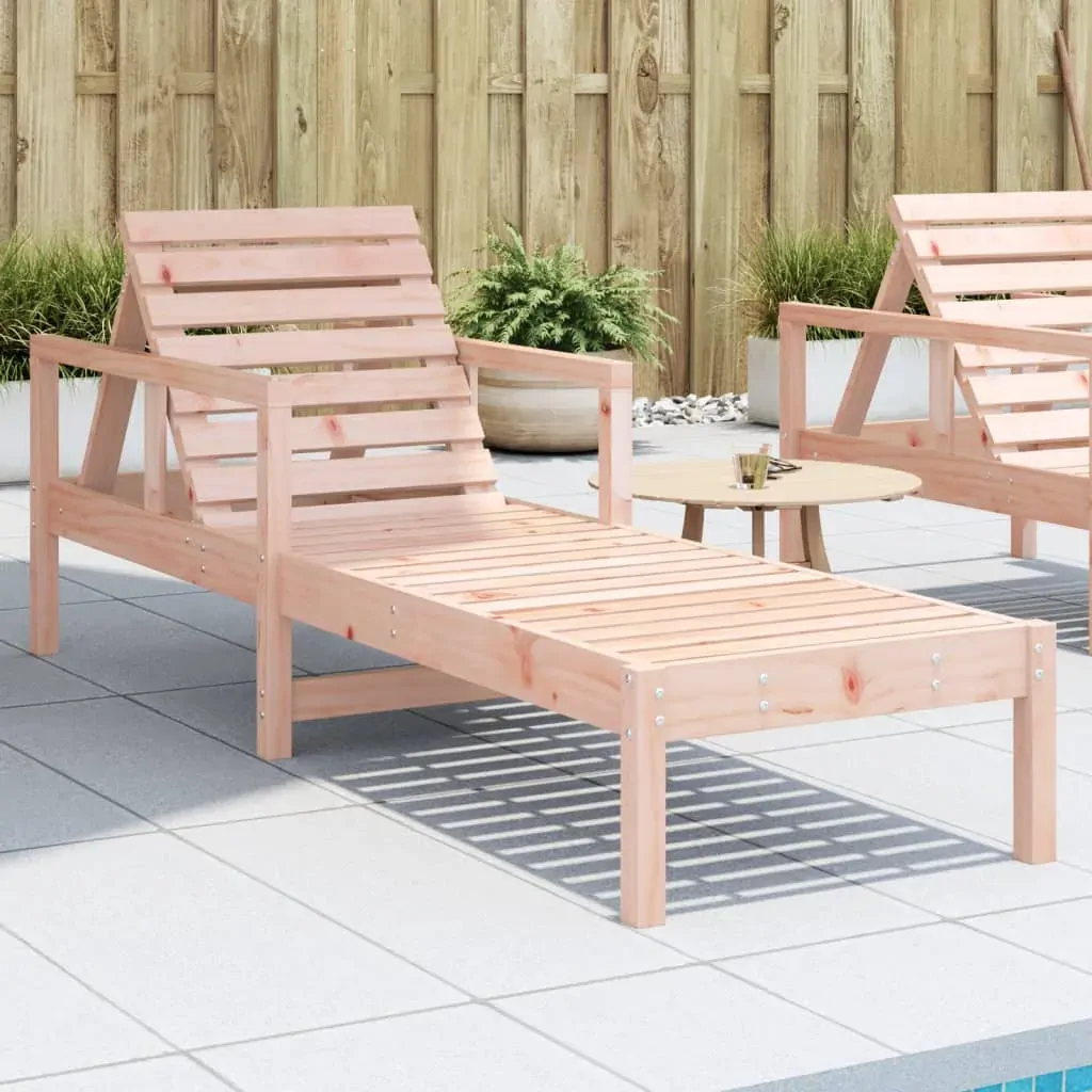 Sun Lounger 199.5x62x55 cm Solid Wood Douglas Sun Lounger 199.5x62x55 cm Solid Wood Douglas