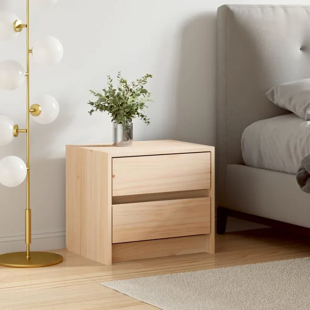 Bedside Cabinet 40x31x35.5 cm Solid Wood Pine Bedside Cabinet 40x31x35.5 cm Solid Wood Pine
