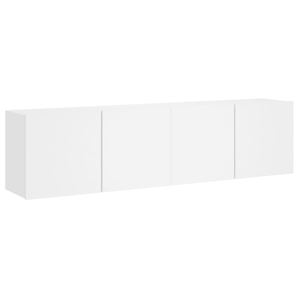 TV Cabinets Wall-mounted 2 pcs White 80x30x41 cm TV Cabinets Wall-mounted 2 pcs White 80x30x41 cm