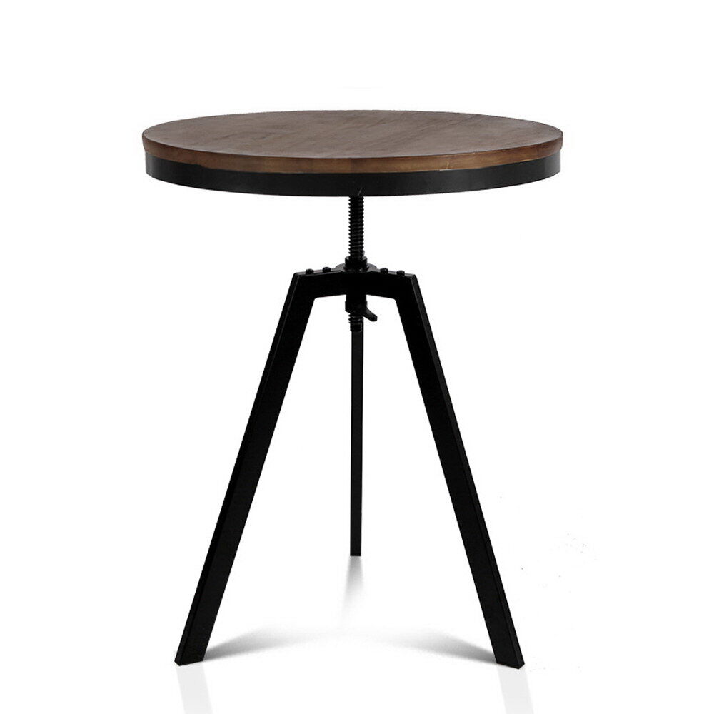 Bar Table 67-86CM Height Round Brown Bar Table 67-86CM Height Round Brown