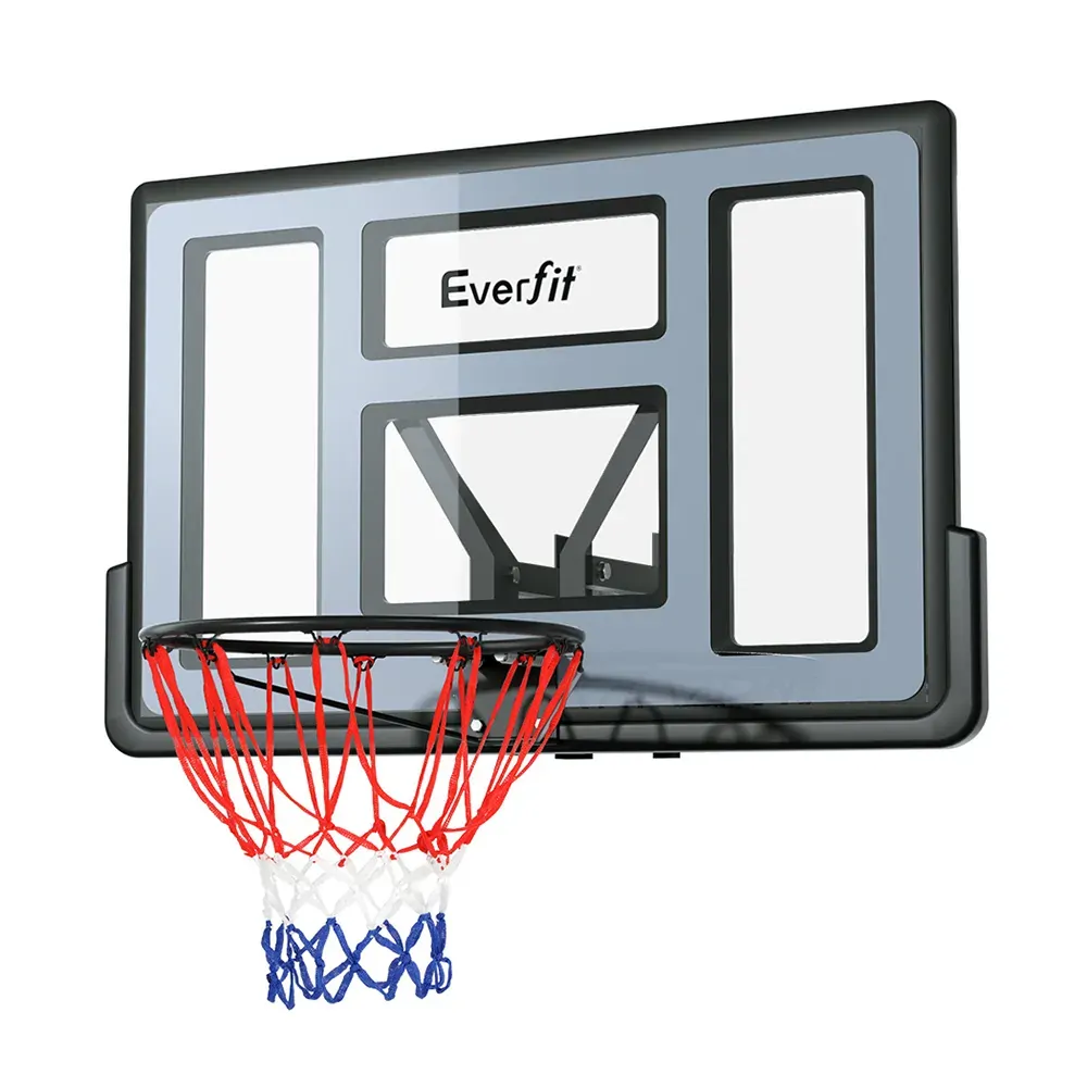 45" Basketball Hoop Backboard Wall Mounted Ring Net Sports Pro System 45" Basketball Hoop Backboard Wall Mounted Ring Net Sports Pro System