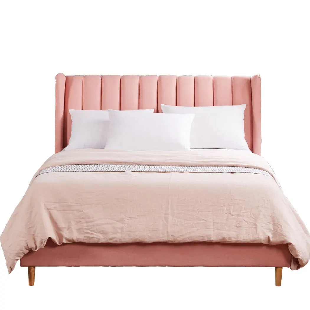 bed frame queen size linen base bed frame queen size linen base