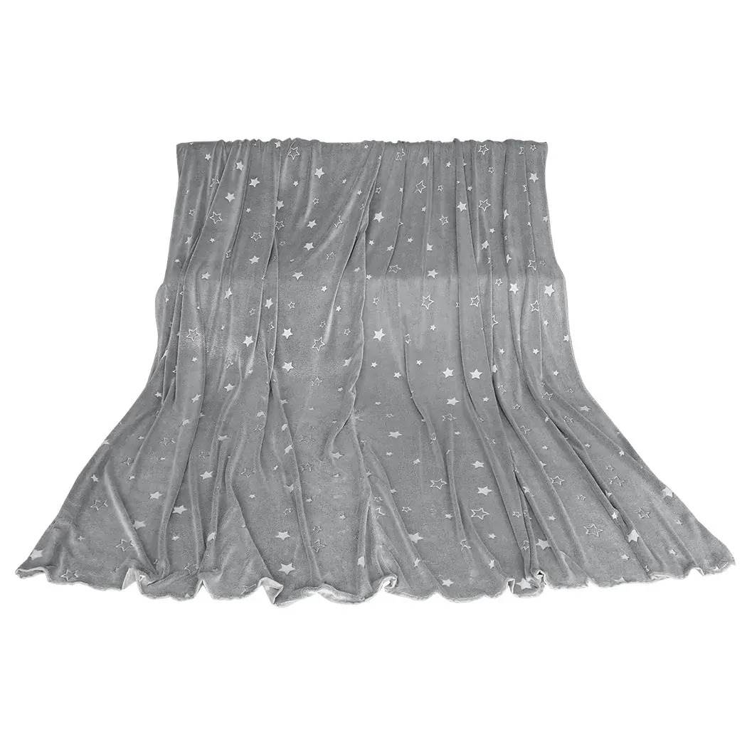 3x3m large oversized blanket grey star 3x3m large oversized blanket grey star