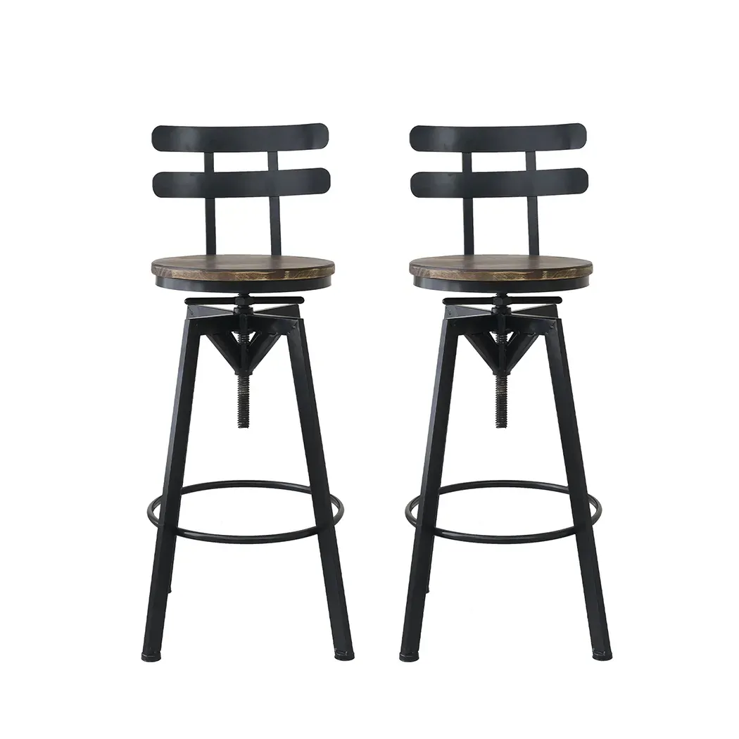 1x bar stool industrial adjustable 1x bar stool industrial adjustable