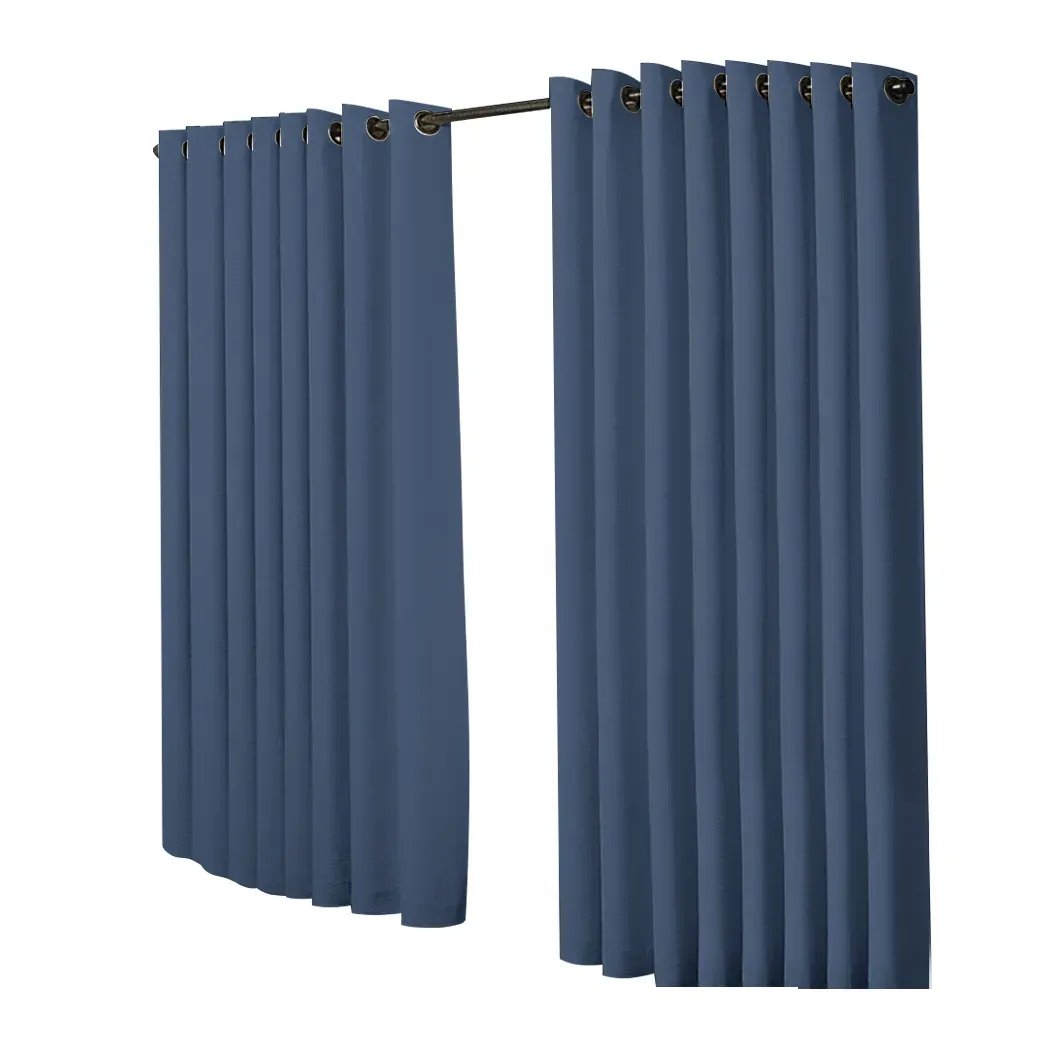 2x blockout curtains panels 3 layers 2x blockout curtains panels 3 layers