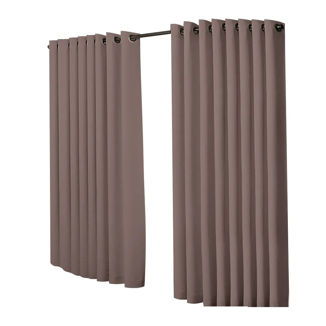 2x blockout curtains panels 3 layers taupe cd1003-300x230-gy 2x blockout curtains panels 3 layers taupe cd1003-300x230-gy