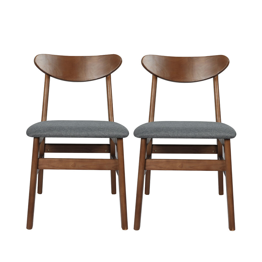2xDining Chairs Kitchen Chair Brown 2Pack 2xDining Chairs Kitchen Chair Brown 2Pack