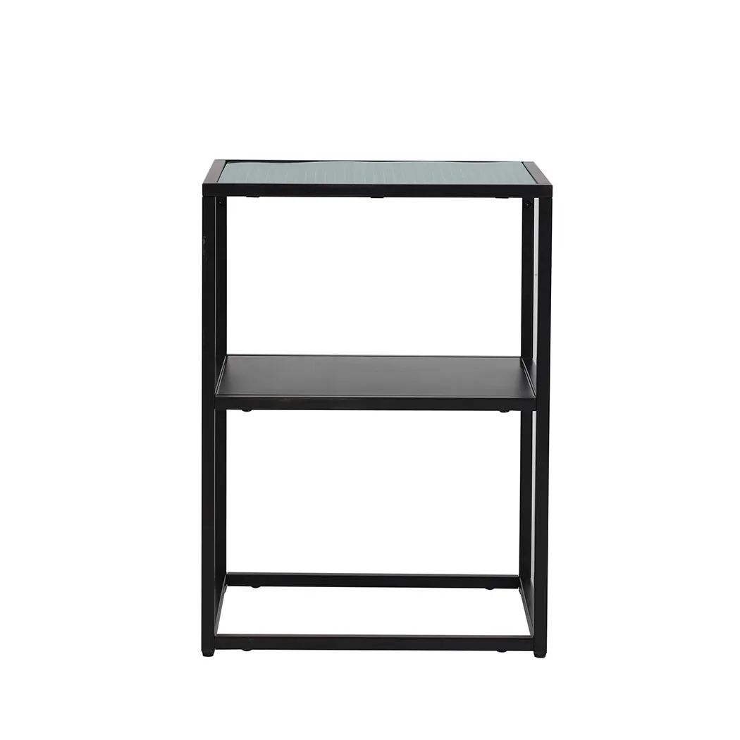 side table open design steel side table open design steel