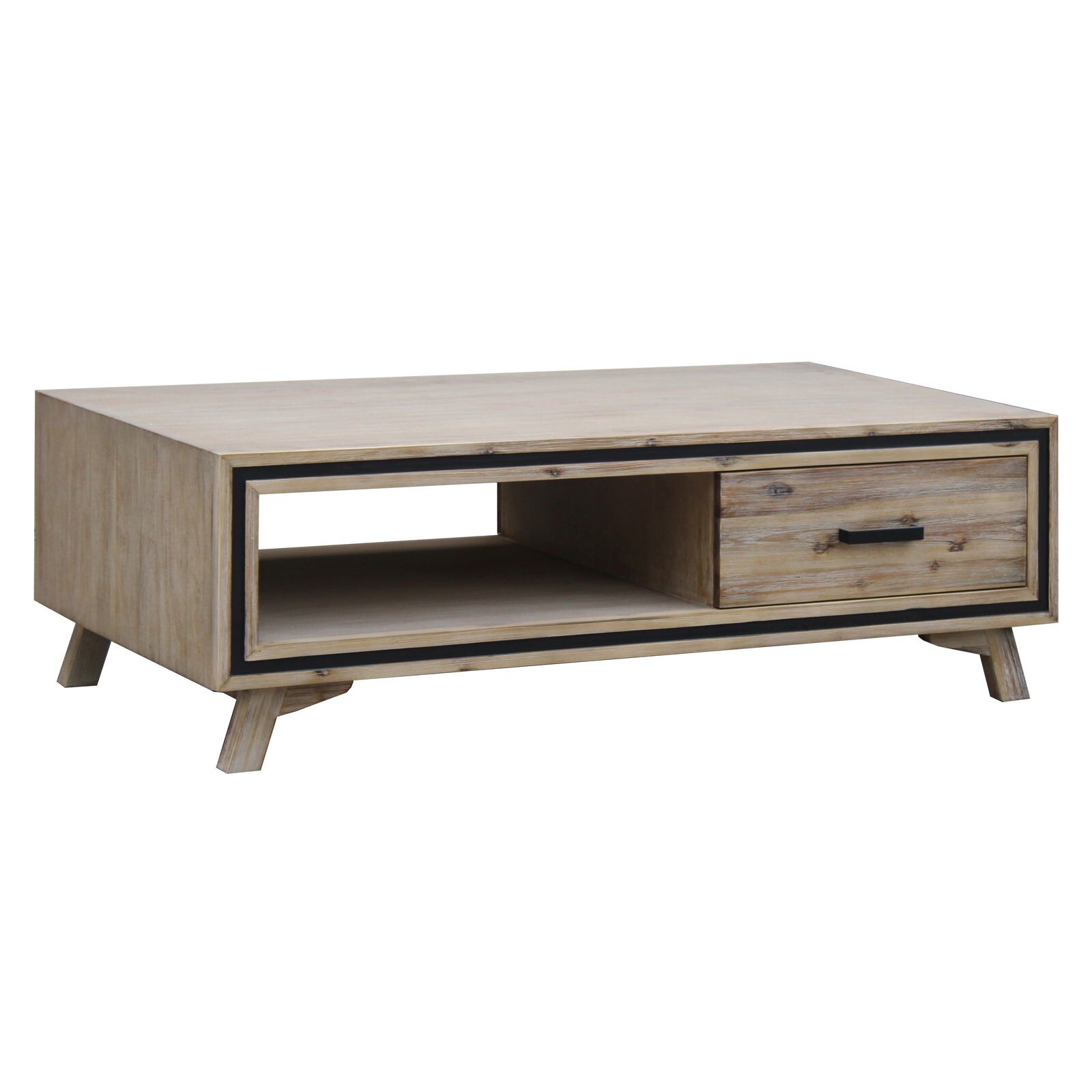 Seashore Coffee Table Silver Brush Seashore Coffee Table Silver Brush