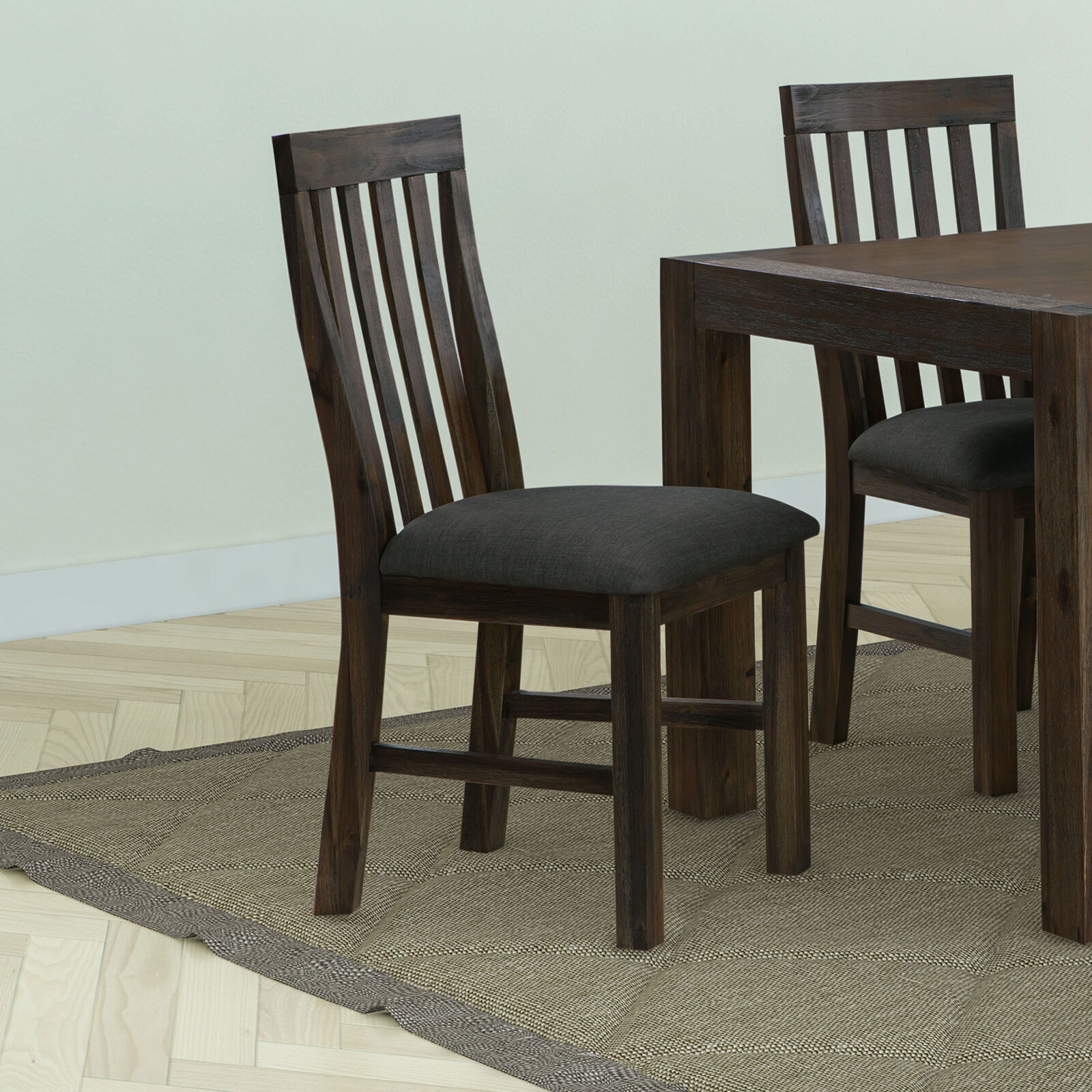 Nowra 2x Dining Chair Chocolate Nowra 2x Dining Chair Chocolate