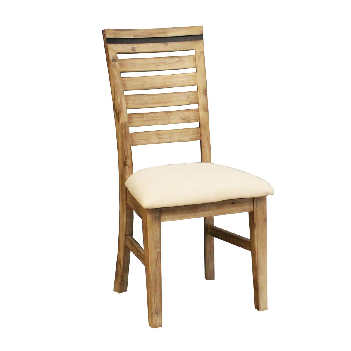 Seashore 2x Dining Chair Silver Brush Seashore 2x Dining Chair Silver Brush