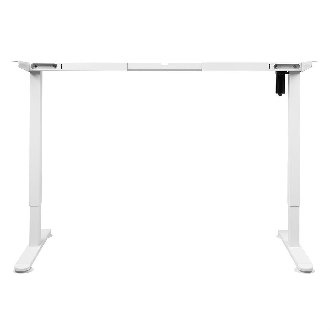 Motorised Standing Desk Frame White Single Motor Motorised Standing Desk Frame White Single Motor