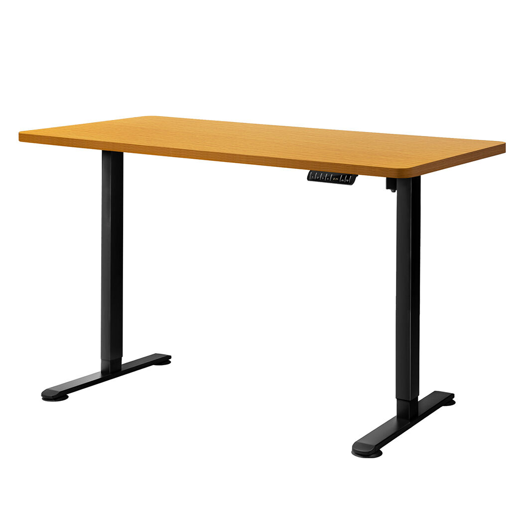 Motorised Standing Desk Adjustable 140cm Natural 1000x 1MM Motorised Standing Desk Adjustable 140cm Natural 1000x 1MM