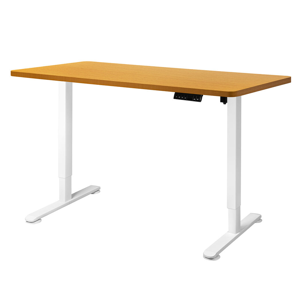 Motorised Standing Desk Adjustable 140cm Natural 1000x 1MM Motorised Standing Desk Adjustable 140cm Natural 1000x 1MM