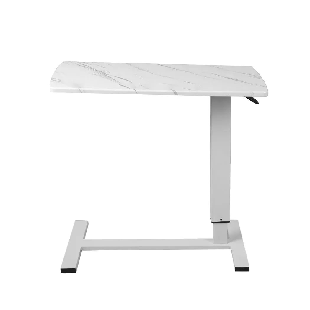 Standing Desk Sofa Bed Side Table White No Slots Standing Desk Sofa Bed Side Table White No Slots