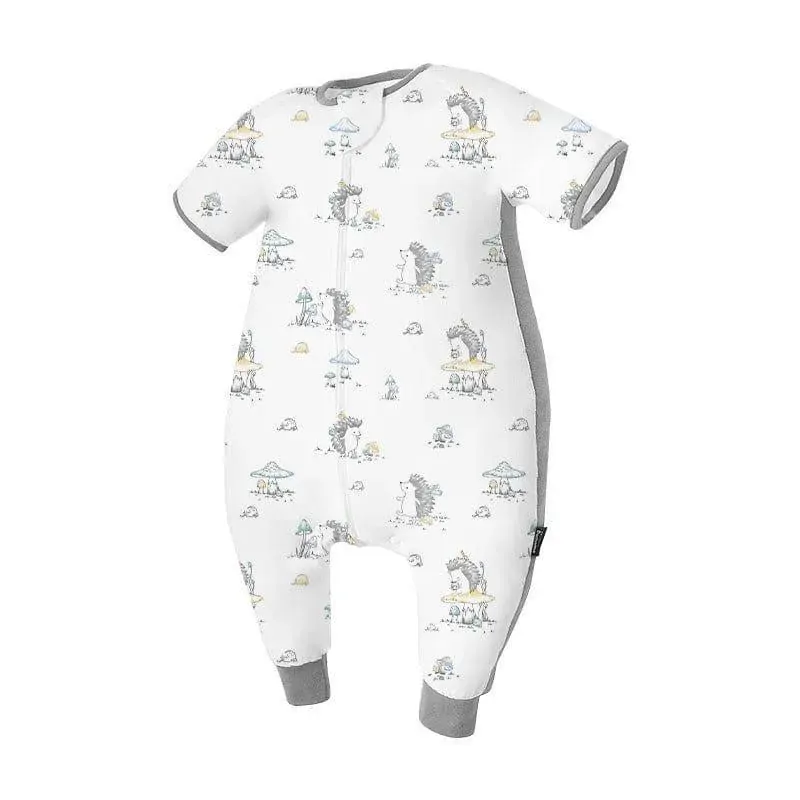 Bamboo Short Sleeve Sleep Sack with Feet - 0.6 Tog Bamboo Short Sleeve Sleep Sack with Feet - 0.6 Tog