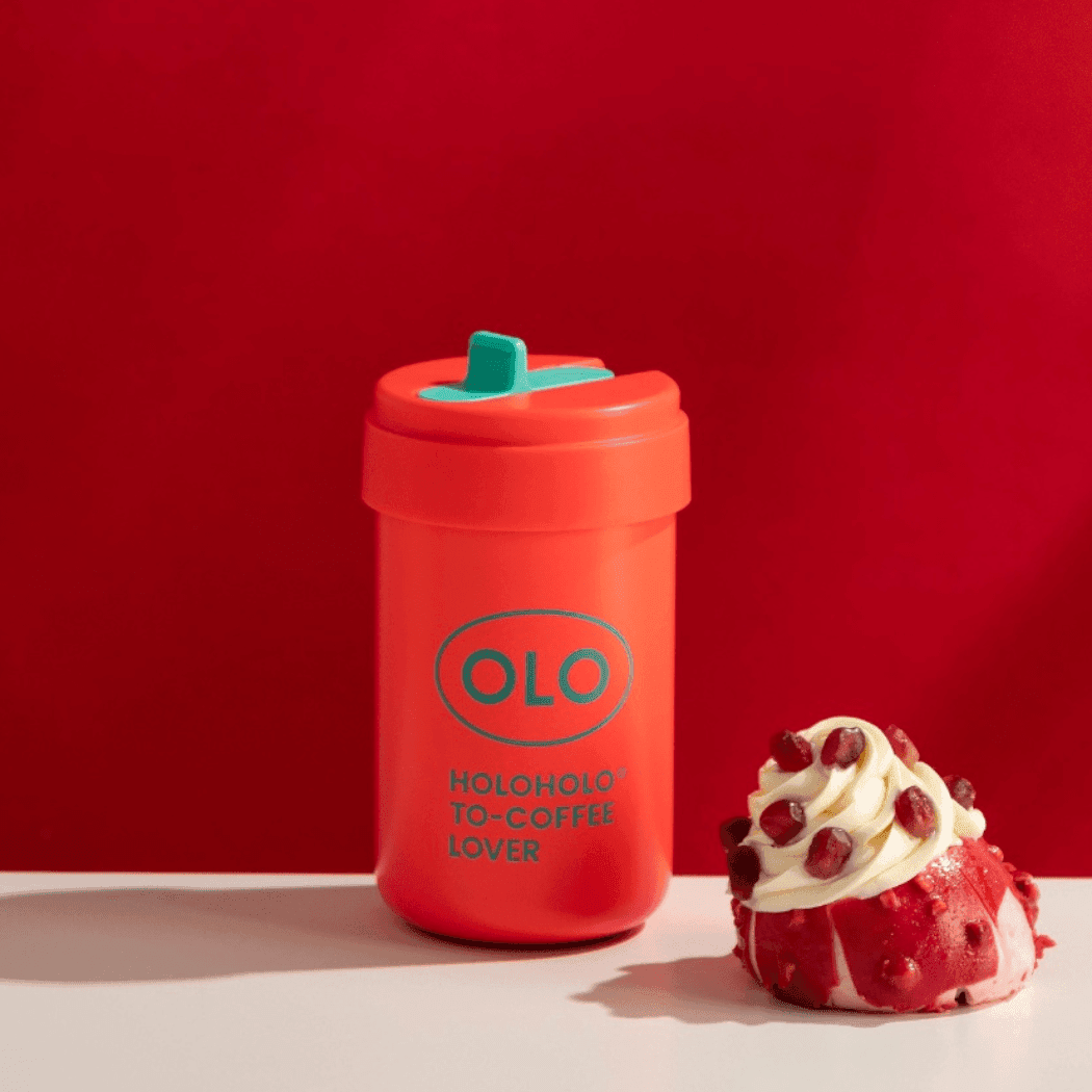 Thermo Coffee Cup 380Ml Red Thermo Coffee Cup 380Ml Red