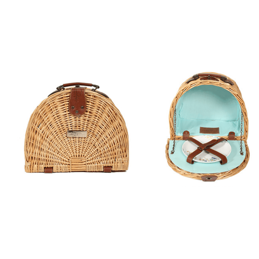 Semi Round Picnic Basket   Semi Round Picnic Basket