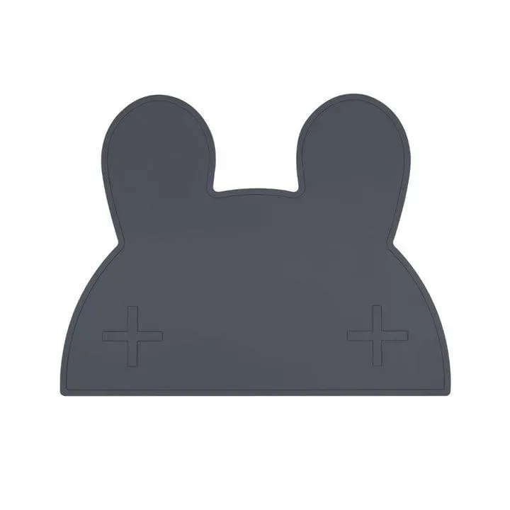 Bunny Placie? Silicone Placemat Charcoal Bunny Placie? Silicone Placemat Charcoal