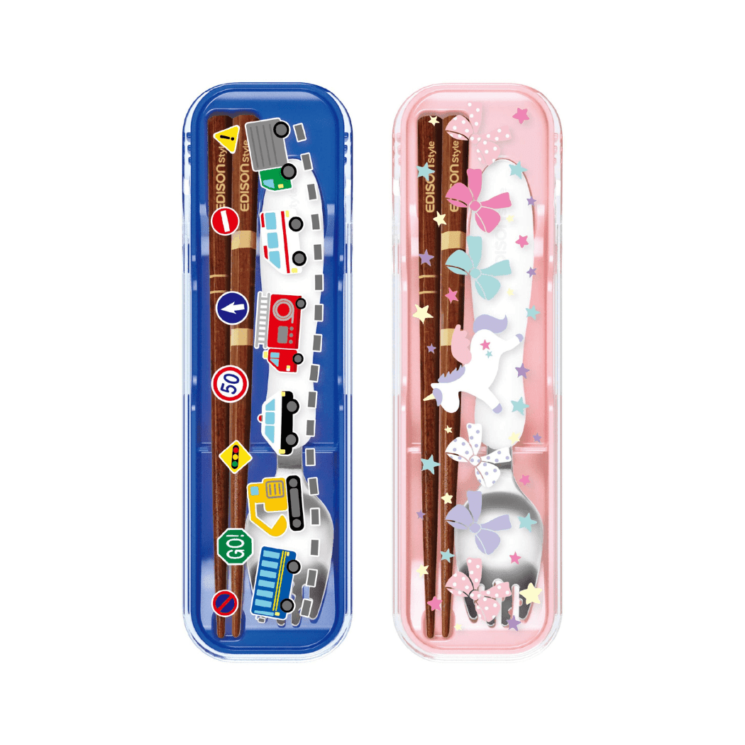 Portable Spork Set with Case Unicorn Portable Spork Set with Case Unicorn