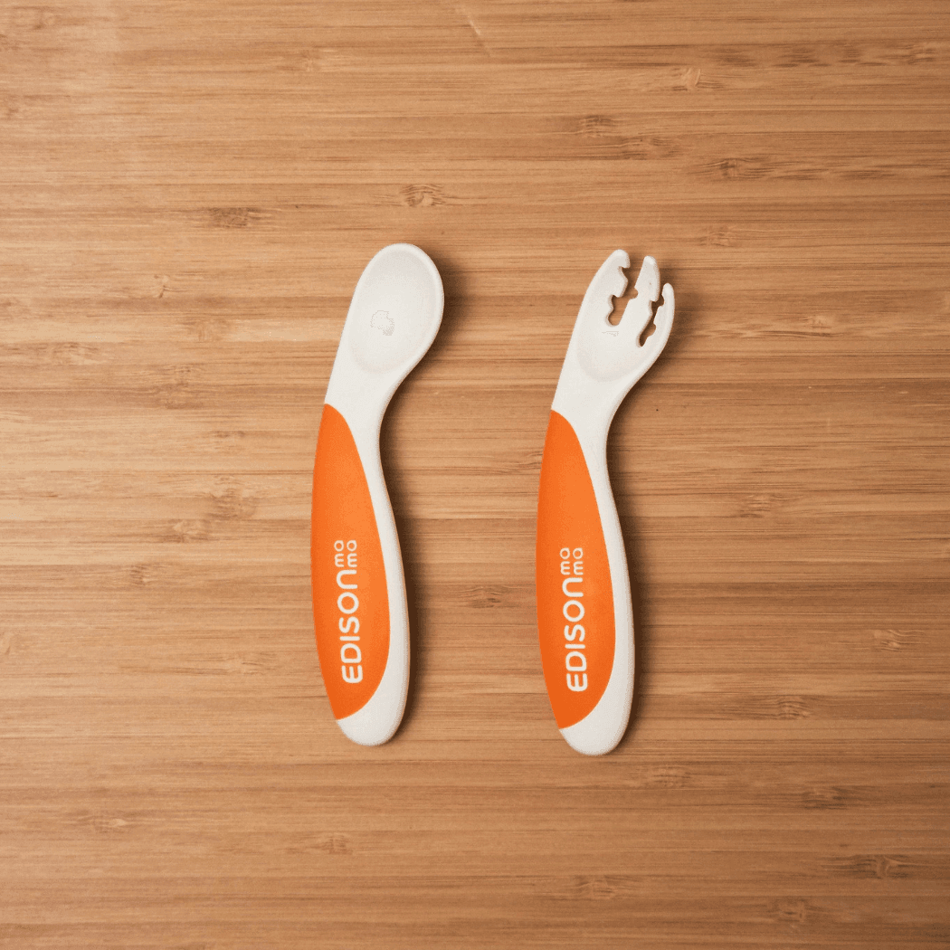ForkSpoon Beginner SetOrange left Handed ForkSpoon Beginner SetOrange left Handed