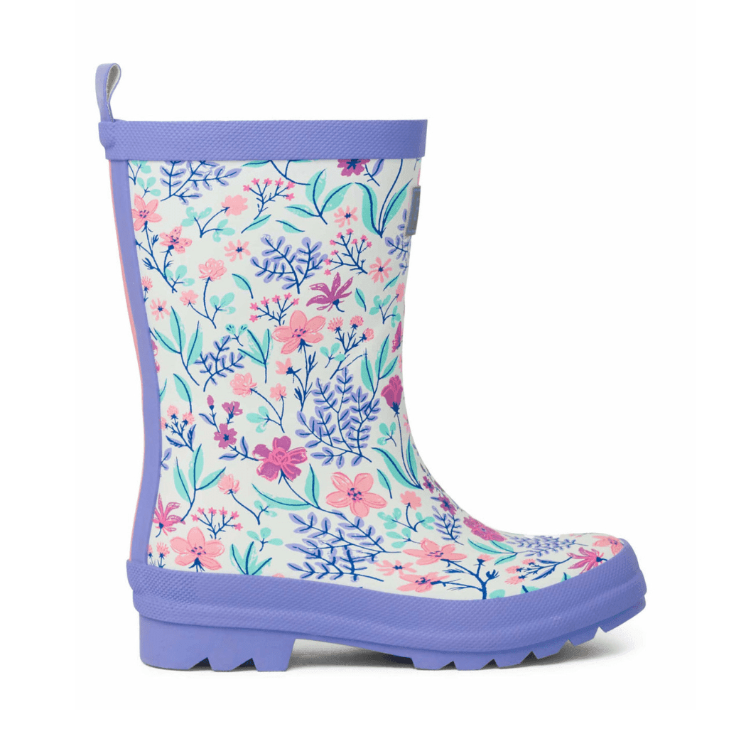 Matte Kids Rain Boots | Wild Flowers size 4 Matte Kids Rain Boots | Wild Flowers size 4