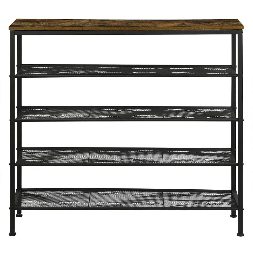 5-Tier Shoe Rack Storage Cabinet 100cm Wide 5-Tier Shoe Rack Storage Cabinet 100cm Wide